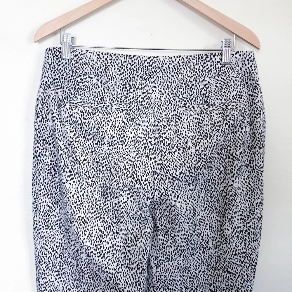 rachel zoe | animal print cigarette pants 14W